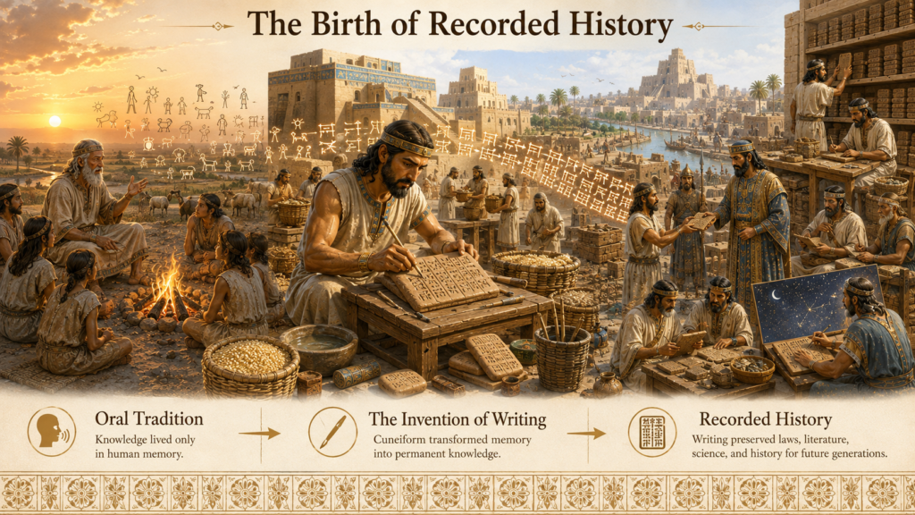 The Birth of Recorded History