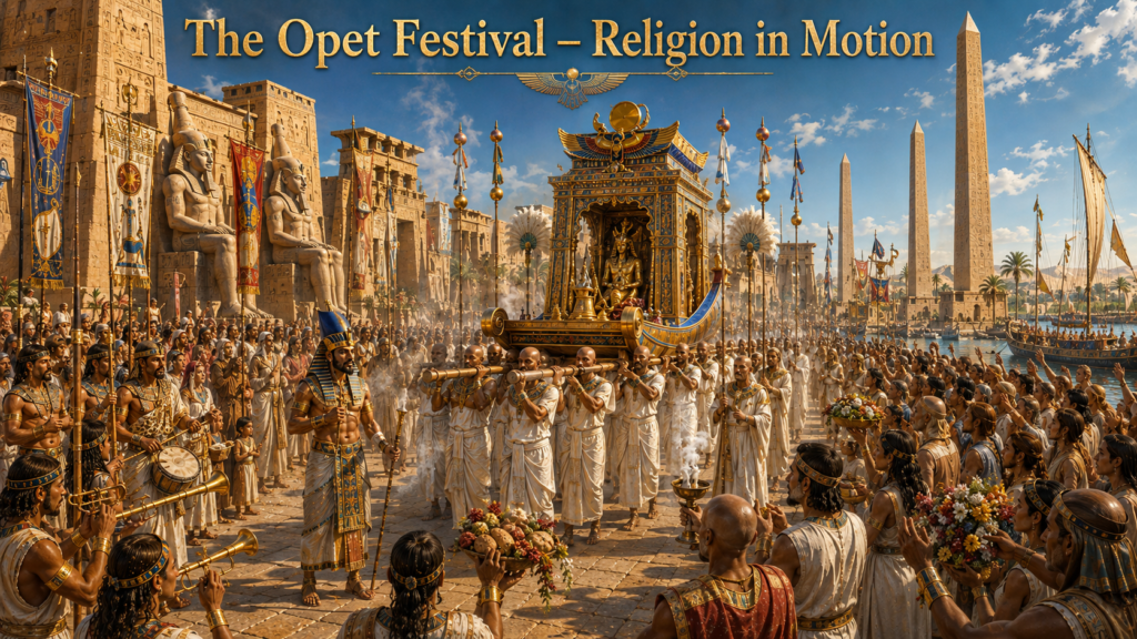 The Opet Festival – Religion in Motion